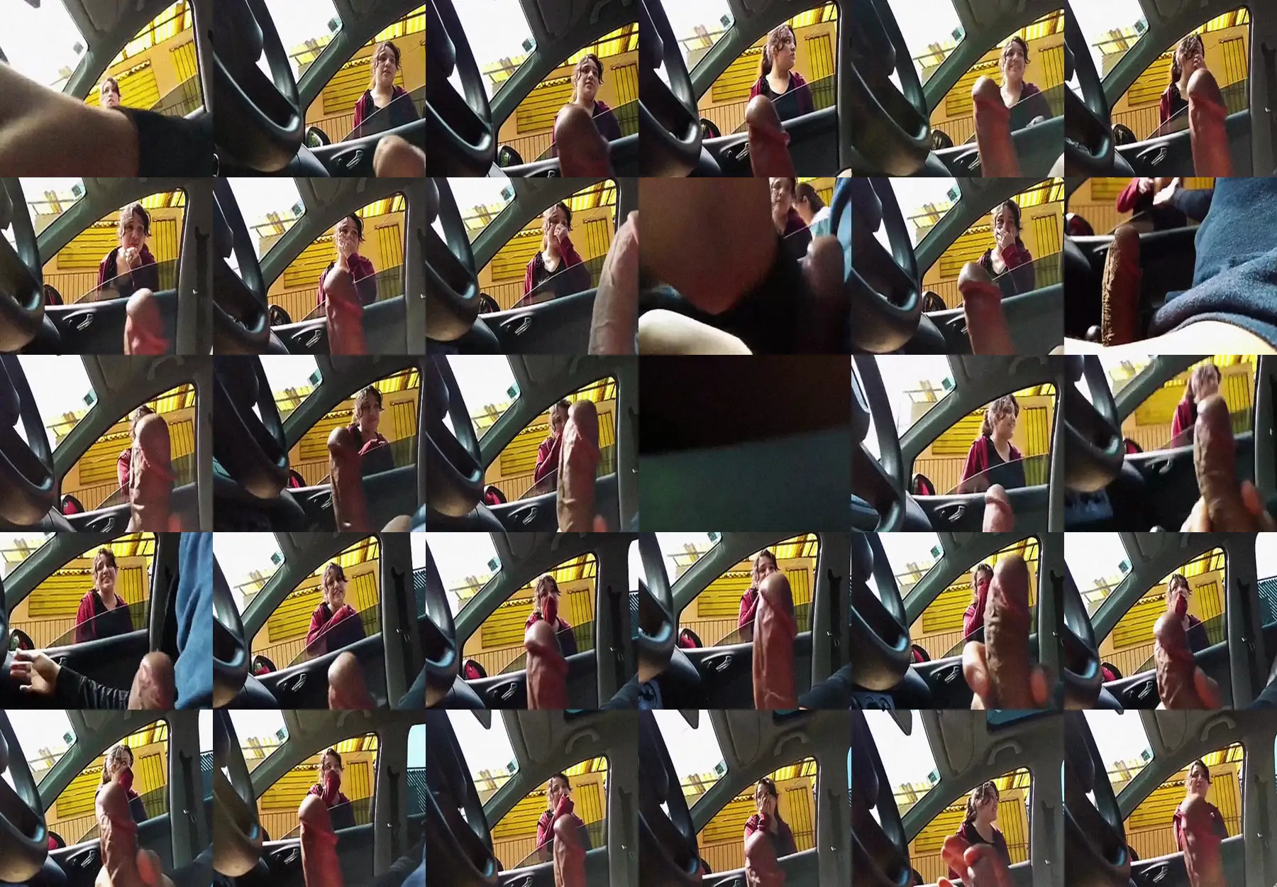 Teen Latina shocked by the hard dick