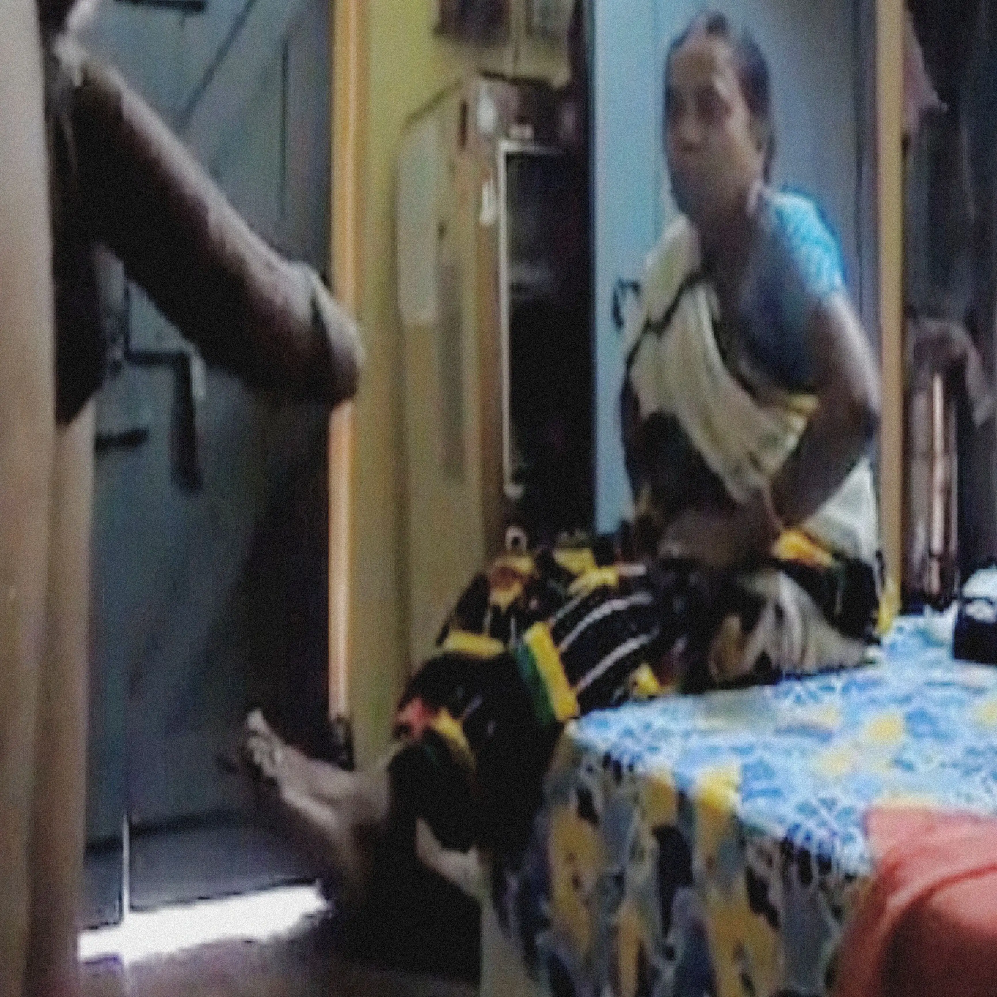 Showing off big cock to Indian Aunt