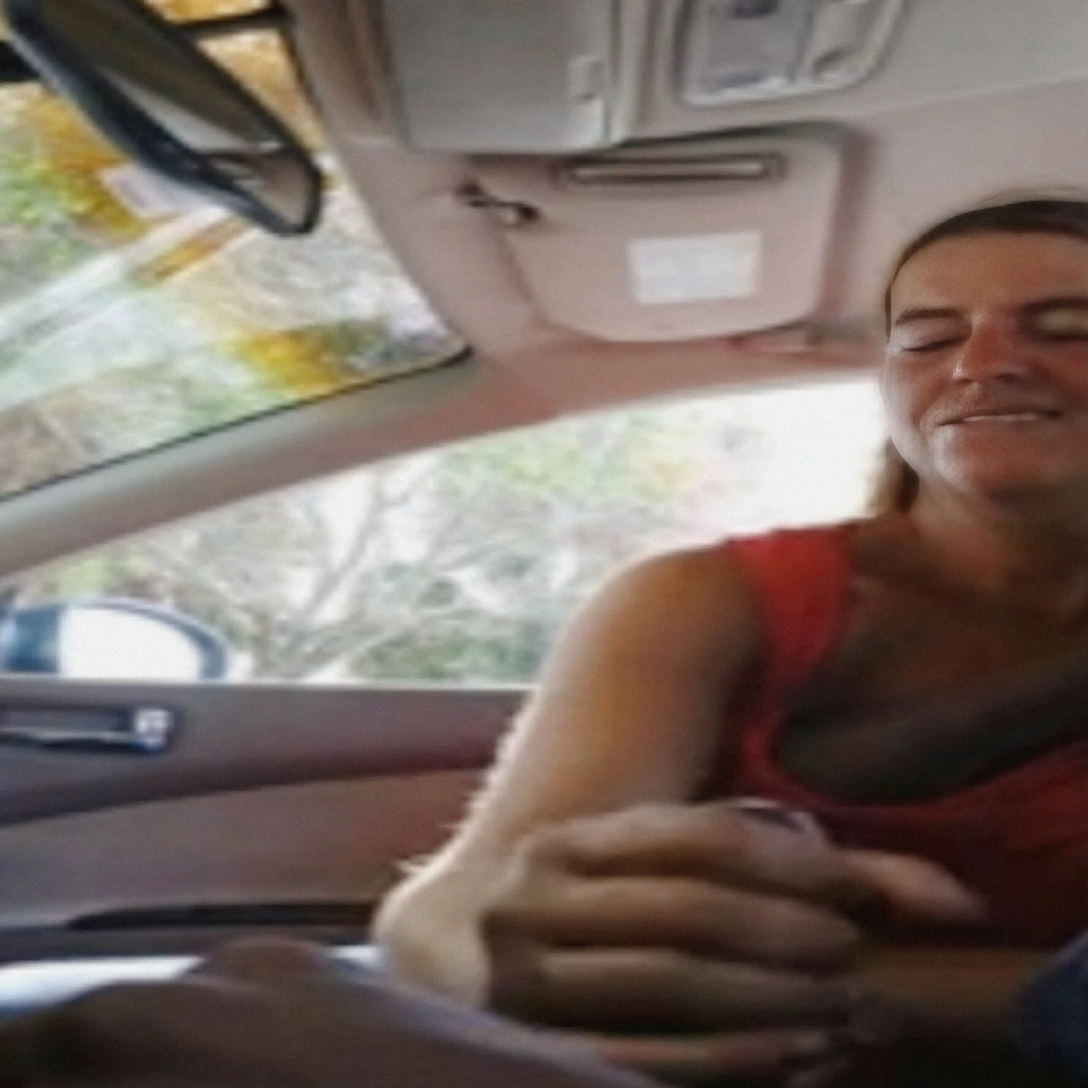 Blonde MILF jerking off BBC