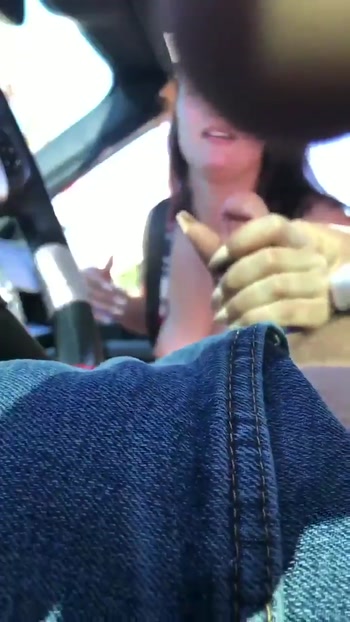 He couldn't hold it and shot a huge load.