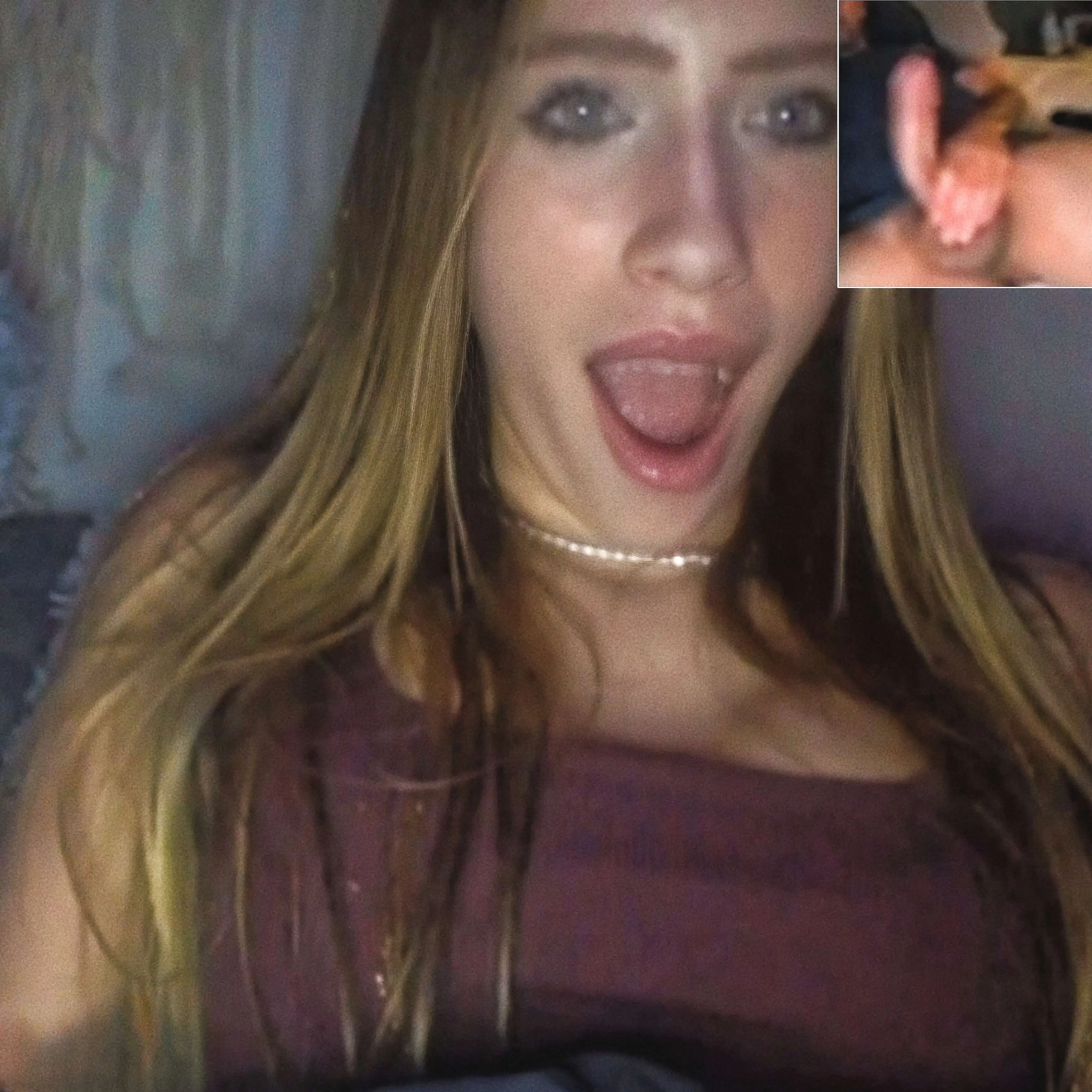 Sexy blonde shocked by huge cock