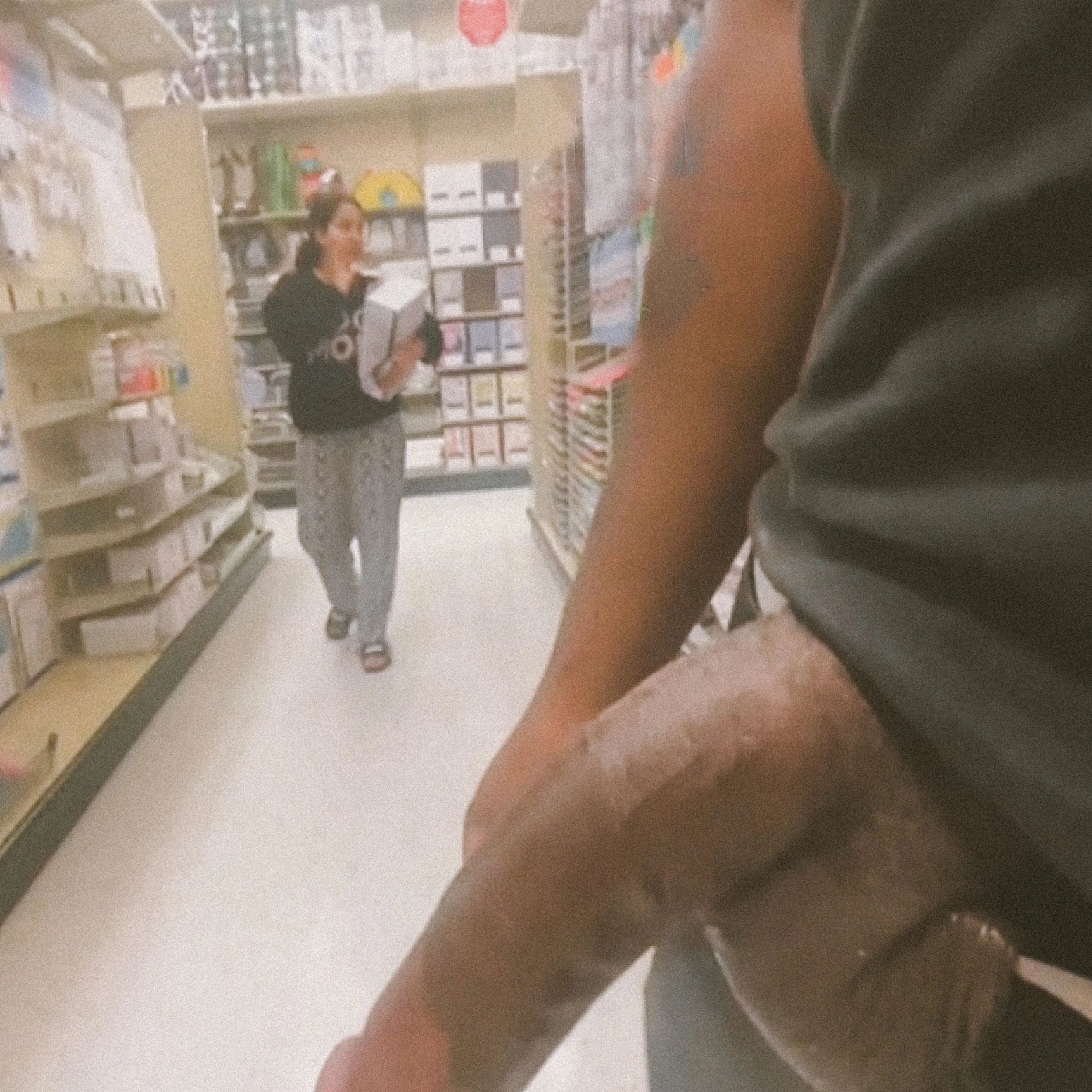 BBC handjob and sexy Latina in store