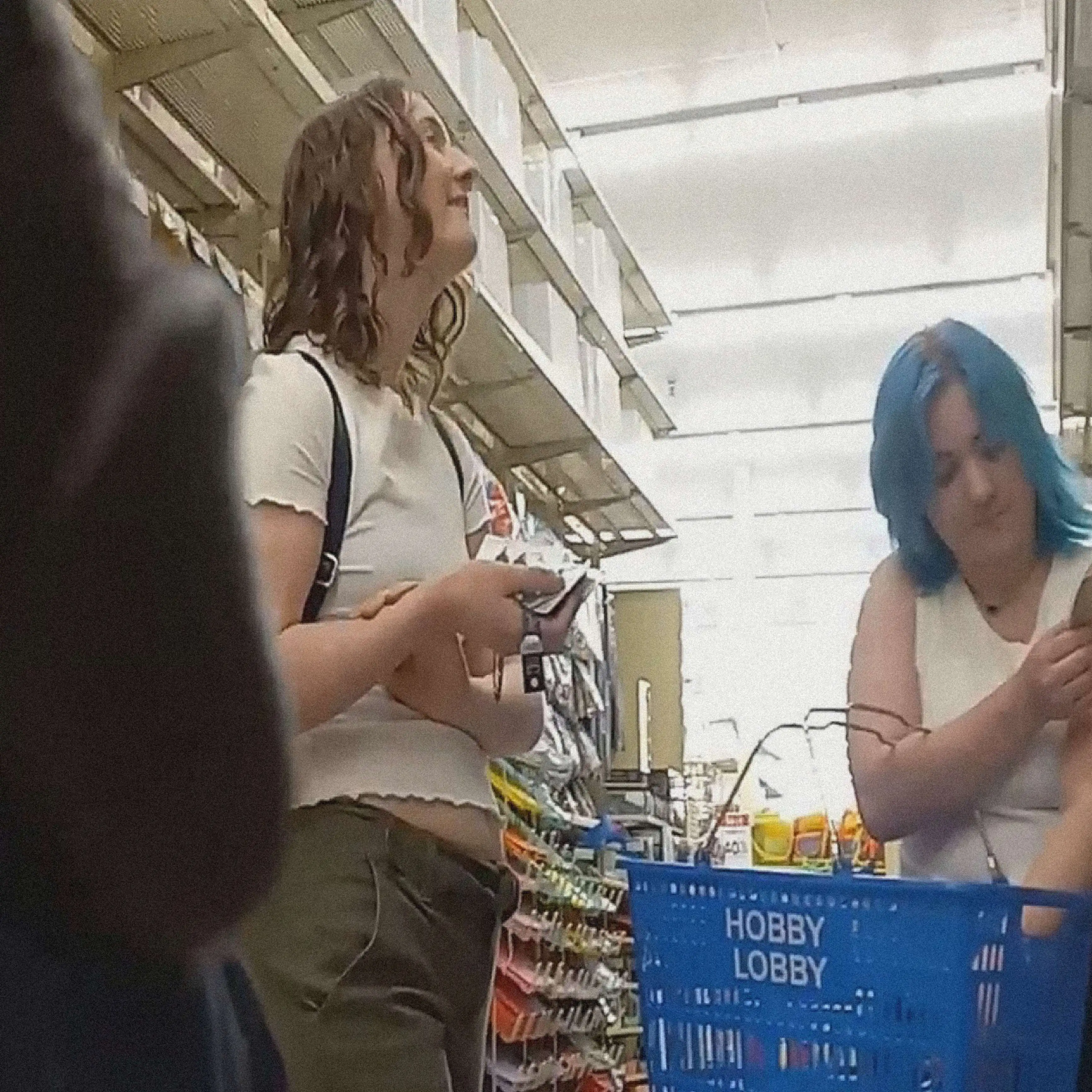 Hot teens in the store and black dick