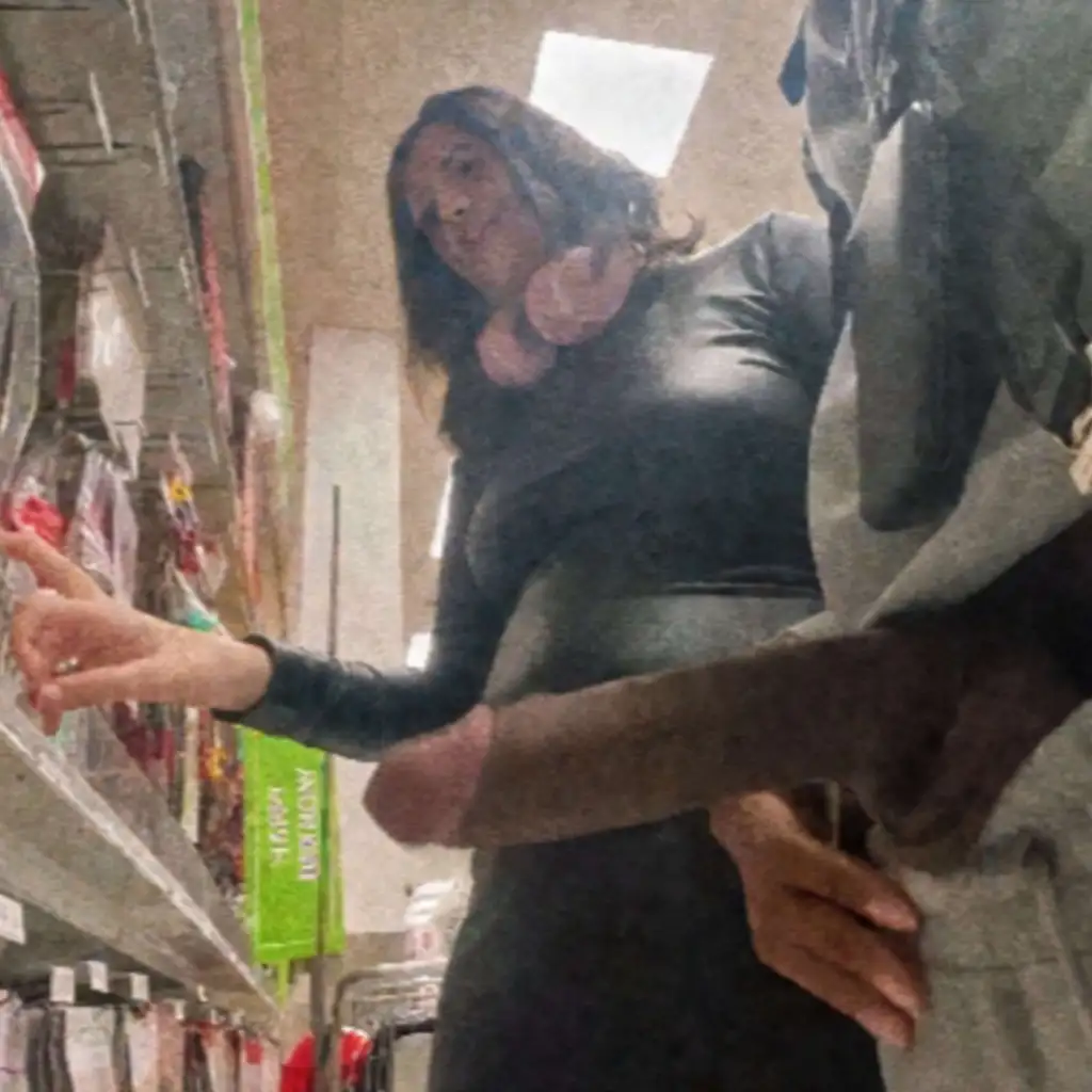 Wow! Hot slut saw the big black dick outside in the store and she couldn't resist, impressive (Coming soon part 2)