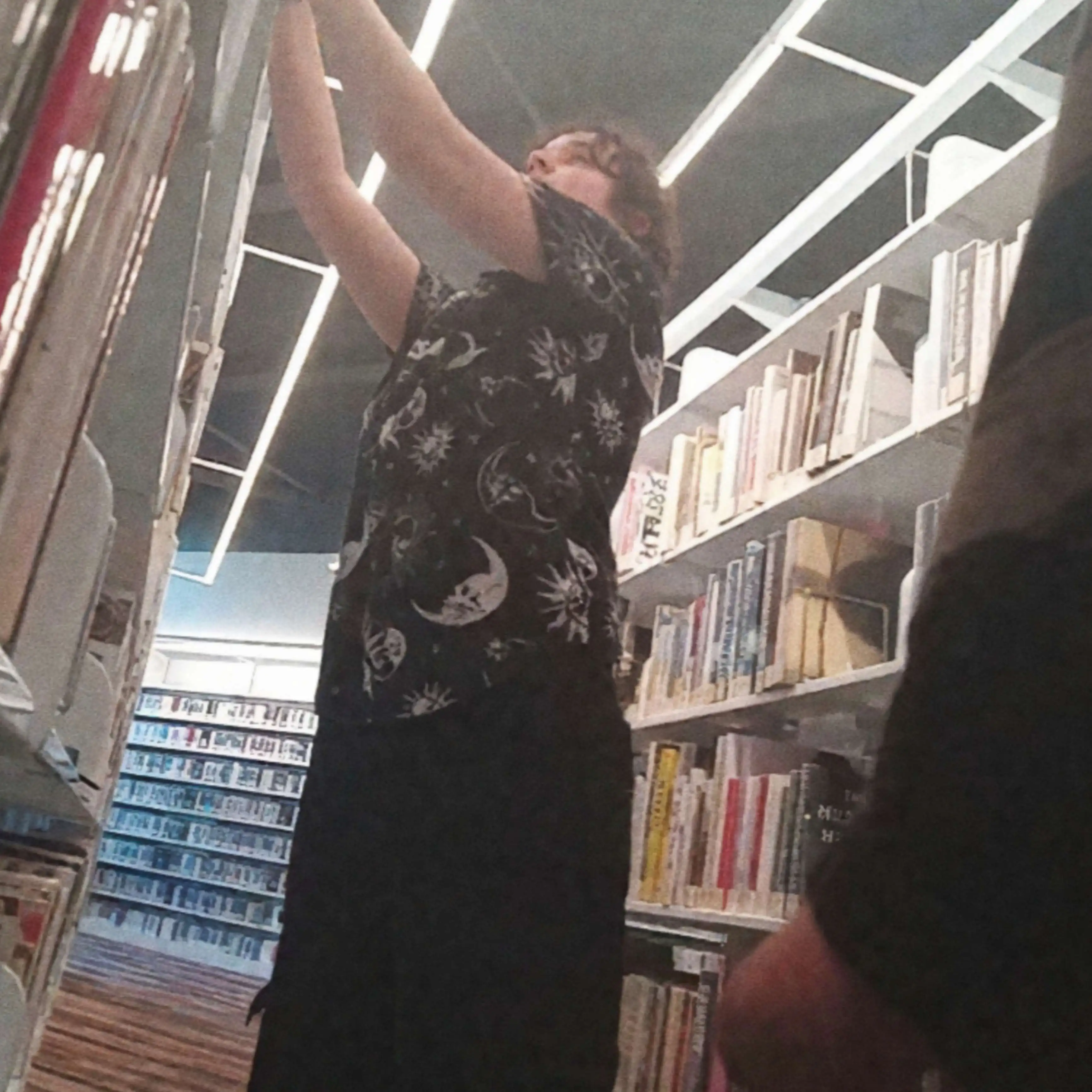 Hot lesbian library employee
