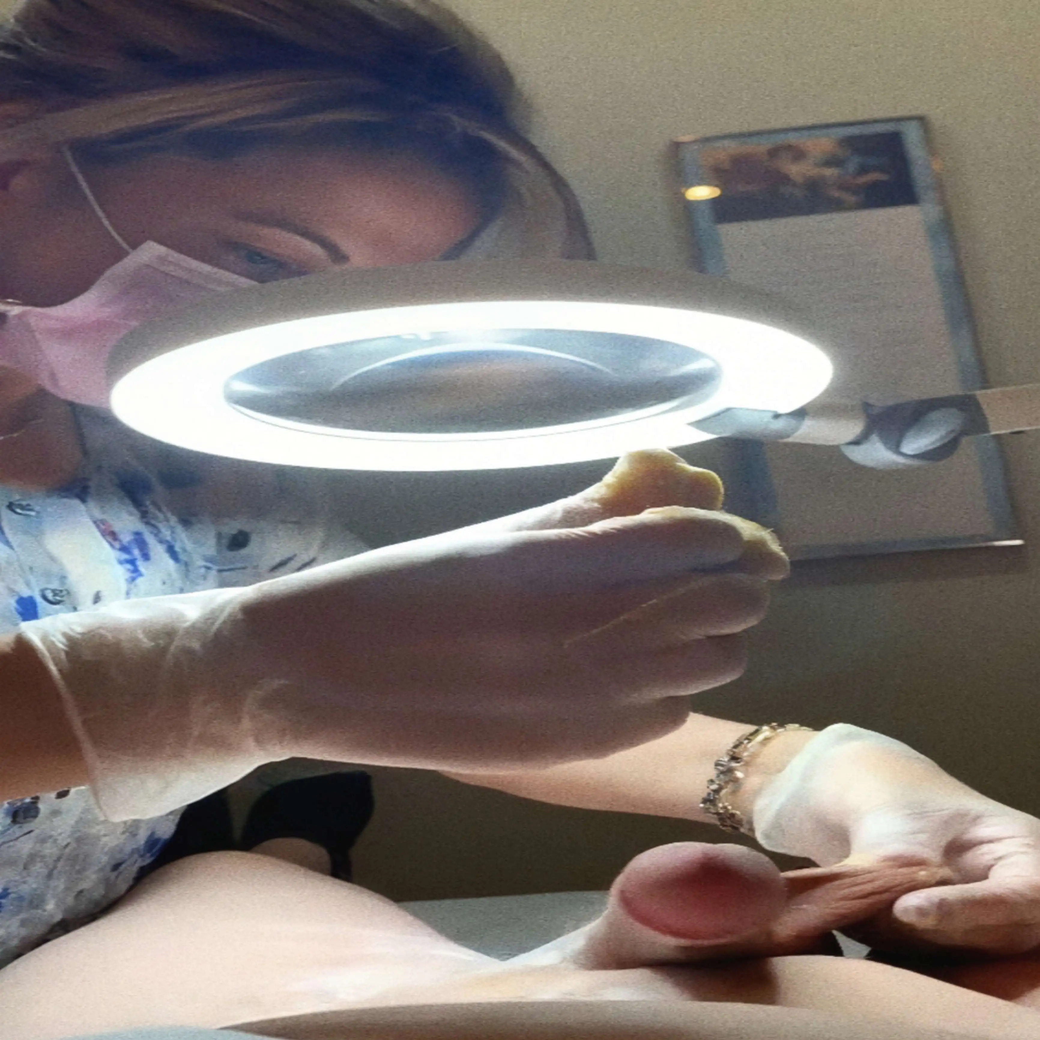 Waxing with sexy Milf blonde - EP. 01