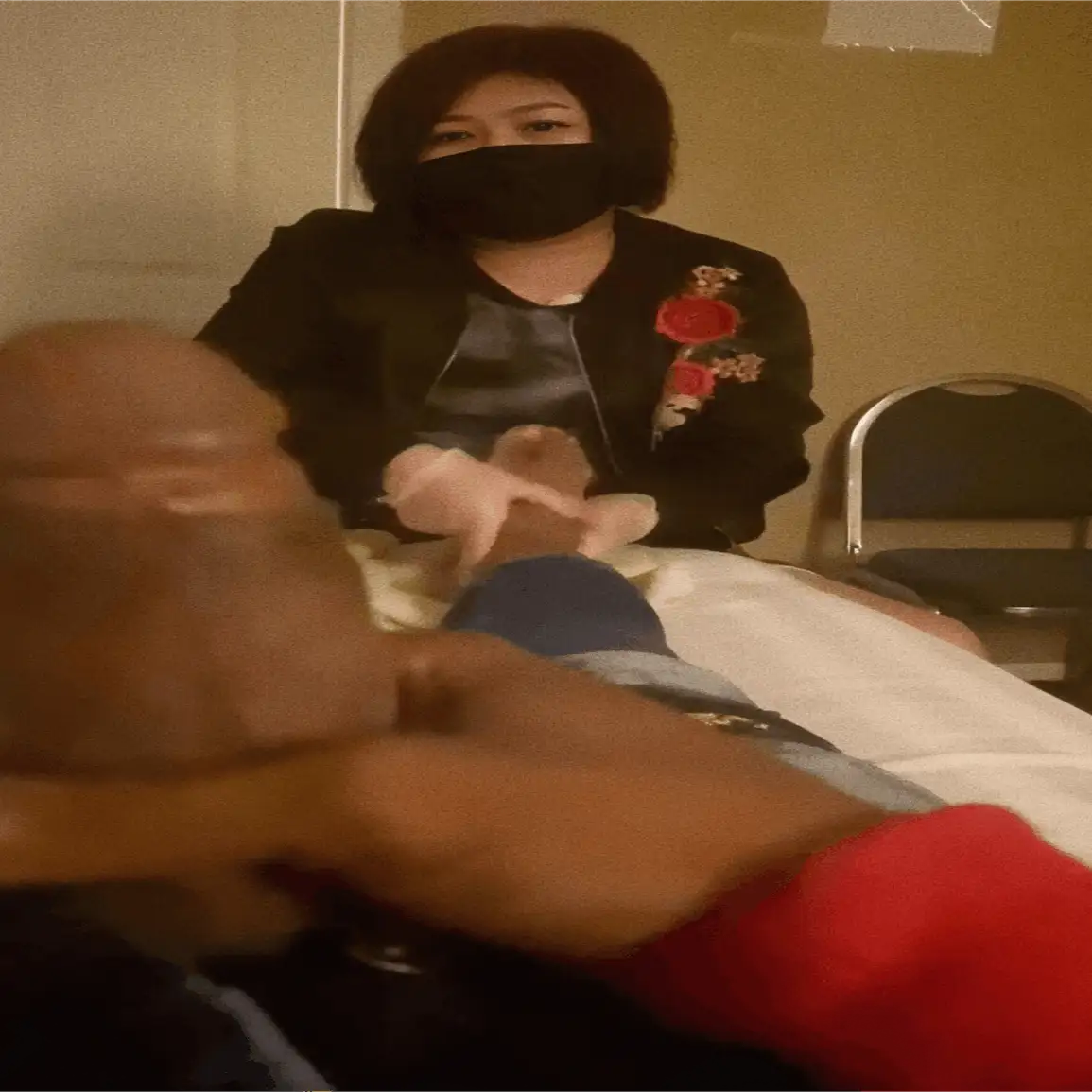 Handjob and Mature Japanese pedicure looking - EP. 01