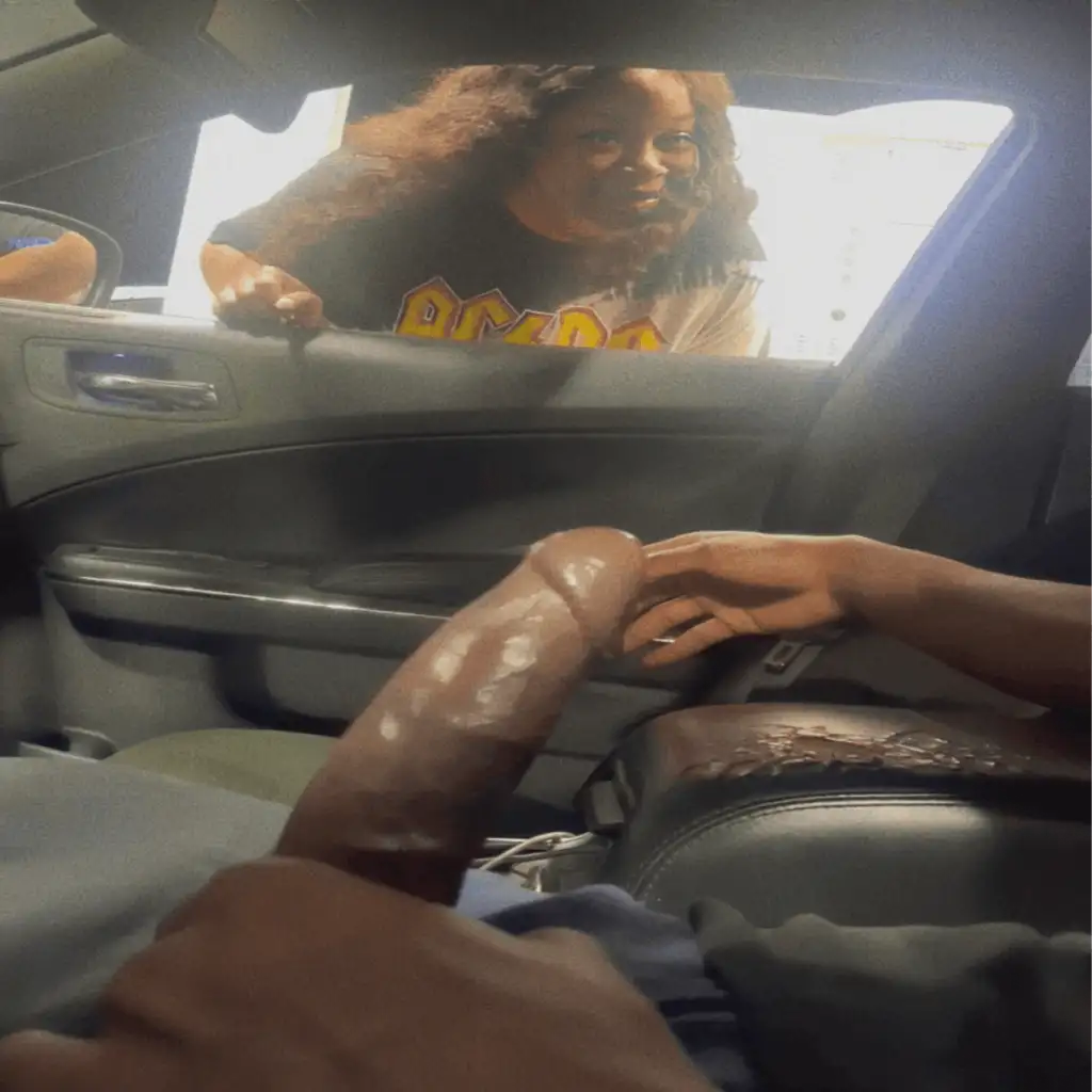Hot ebony impressed by black dick