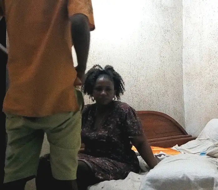 Nephew made his ebony aunt suck his black dick