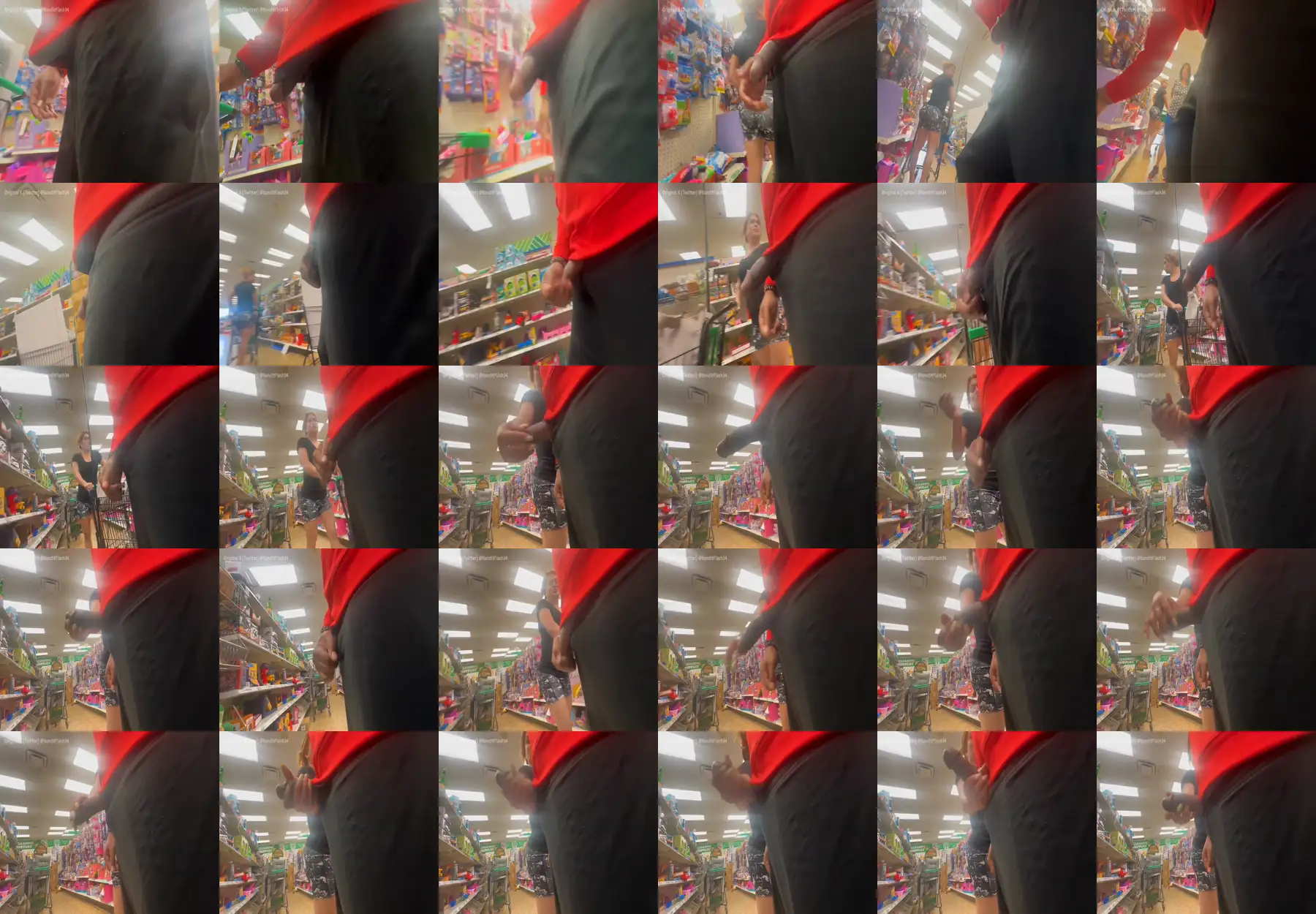 Shit! Slutty Latina saw the black dick in the store and couldn't resist, very naughty!