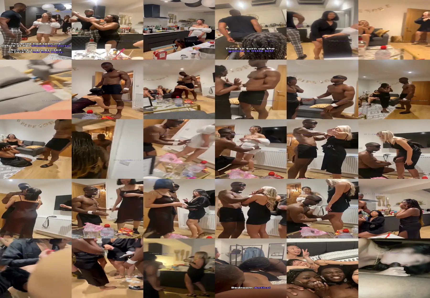 Private party of naughty friends! Hot Japanese girl dancing on the dick