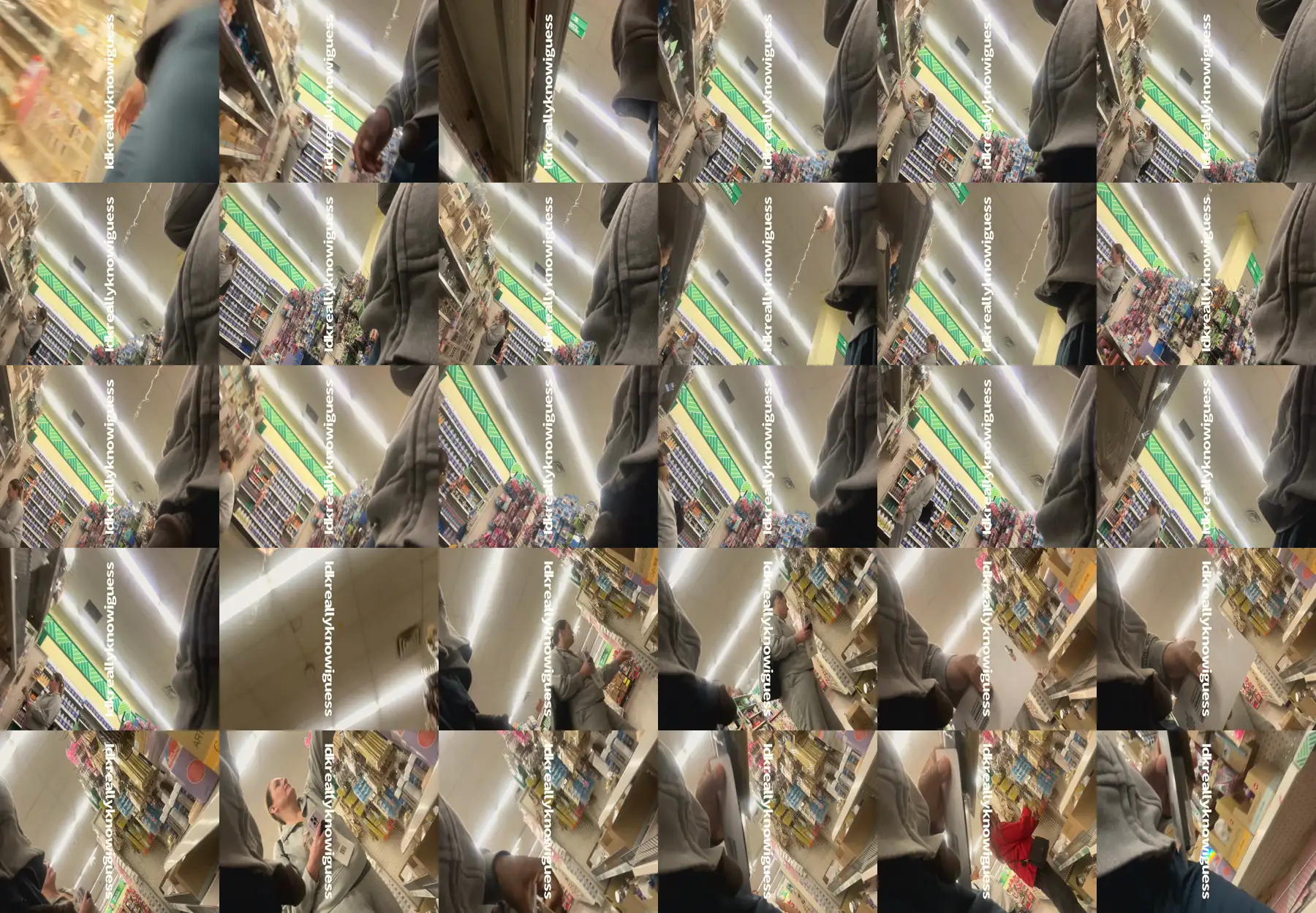 Hot MILF in the store, quick chat