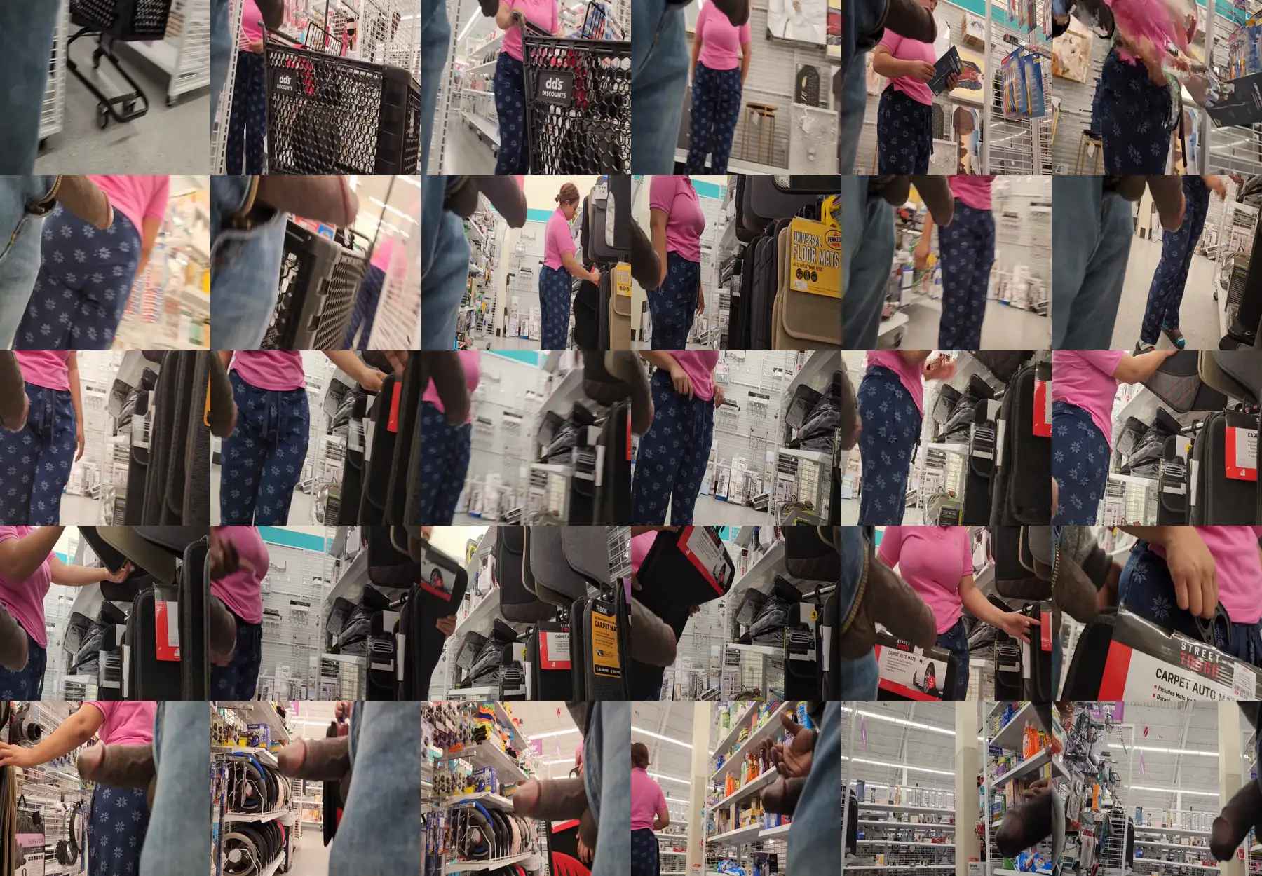 Black dick in front of a Latina brunette, she wanted...