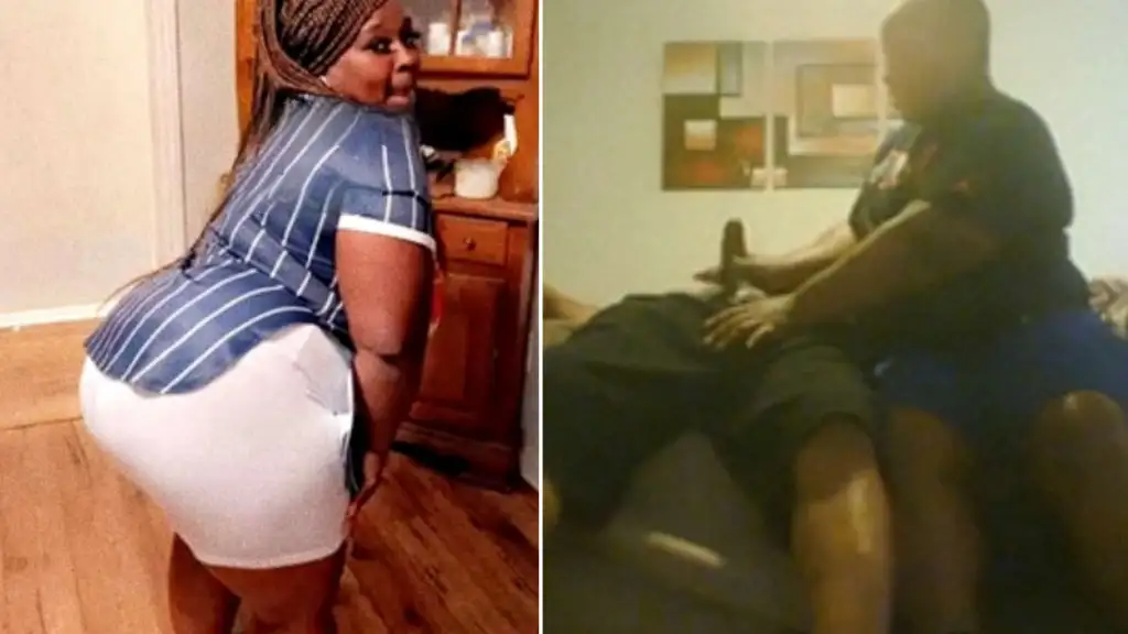 Convincing the naughty neighbor to suck the black dick