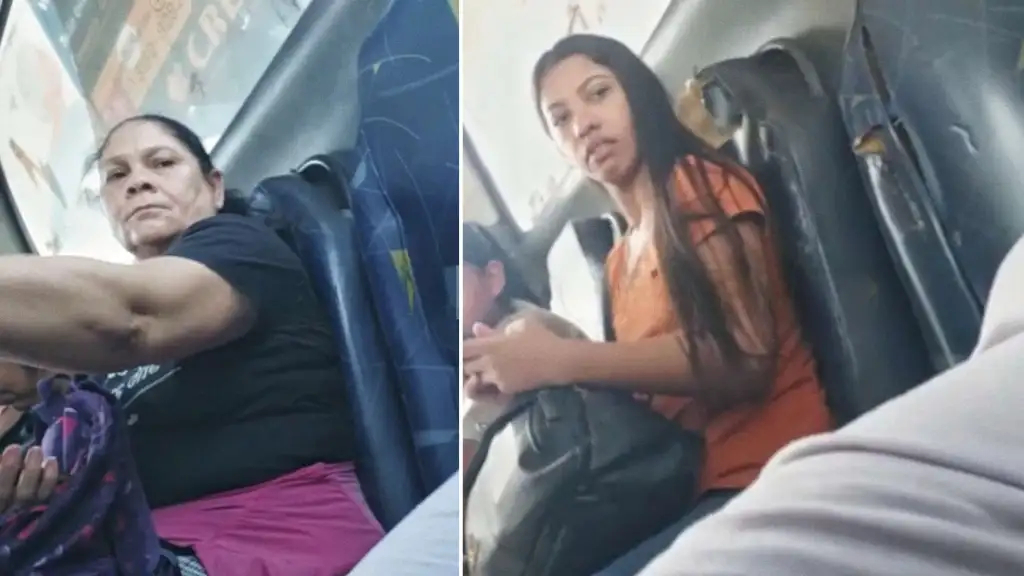 Part 3 - Brazilian girls looking at bulges on the bus (Compilation)