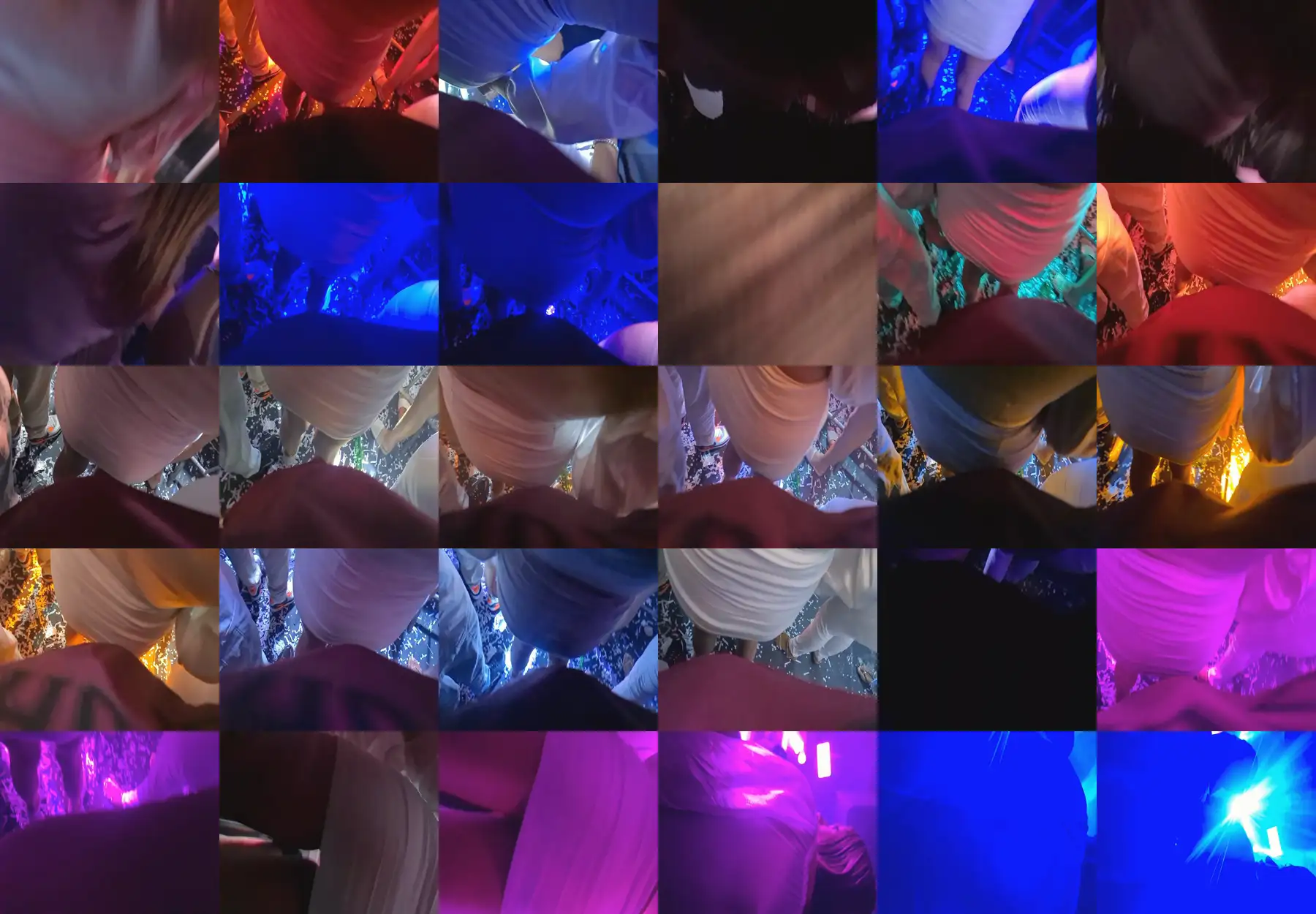 Dick touching the hot Brazilian in a dress, she liked it