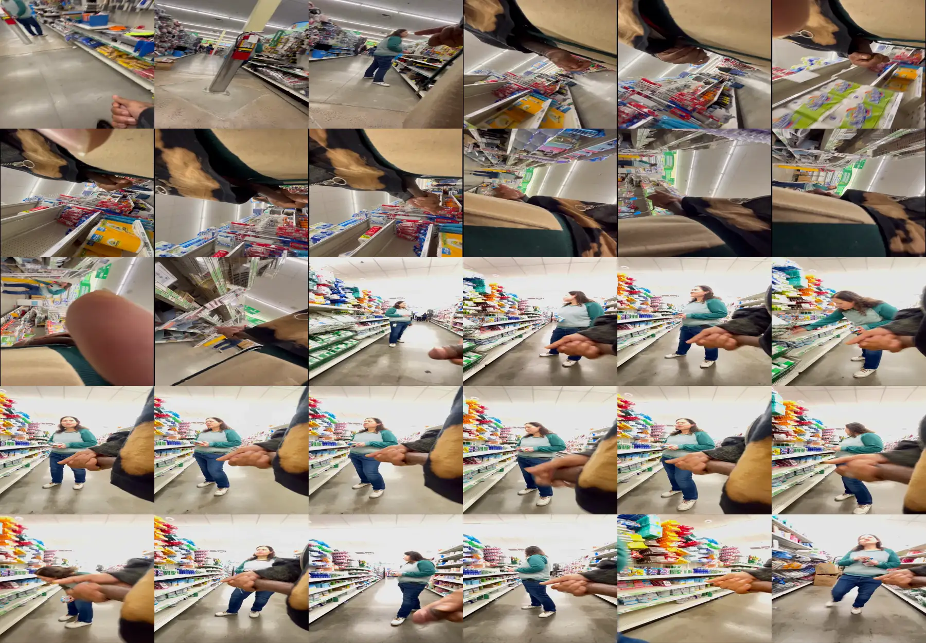 Wow, damn! Conversation with the sexy, friendly woman, she didn't seem to mind the black dick out