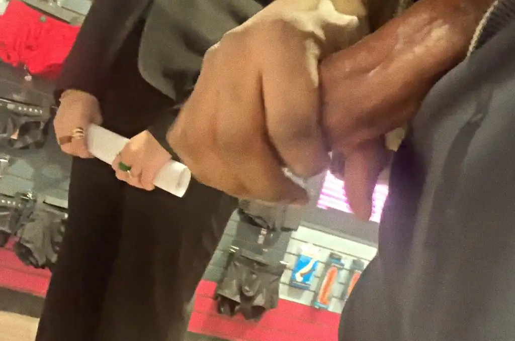 At a sex shop! Friendly saleswoman and black dick cumshot in the sex shop