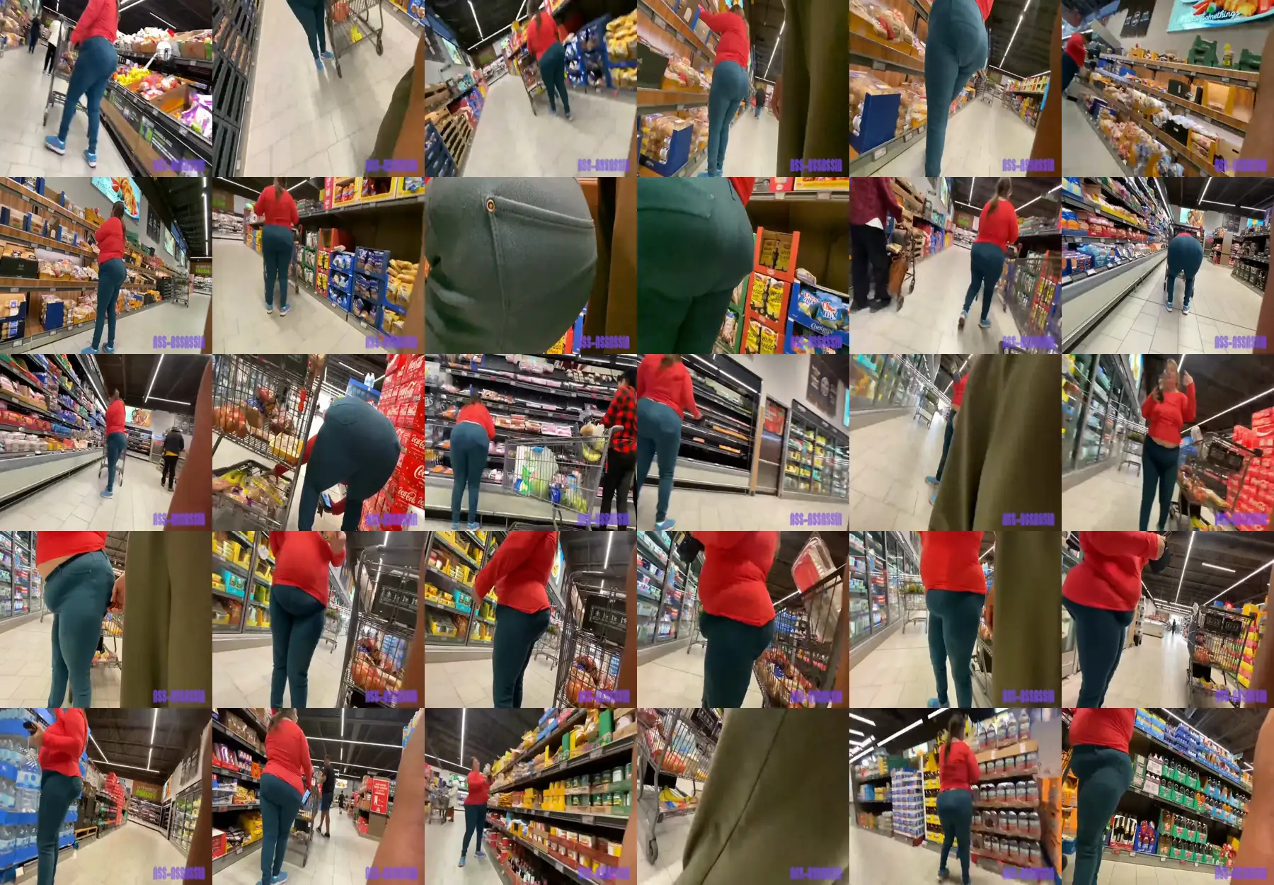 Pleasant conversation with a mature woman with a huge ass, followed by a dick touching her ass