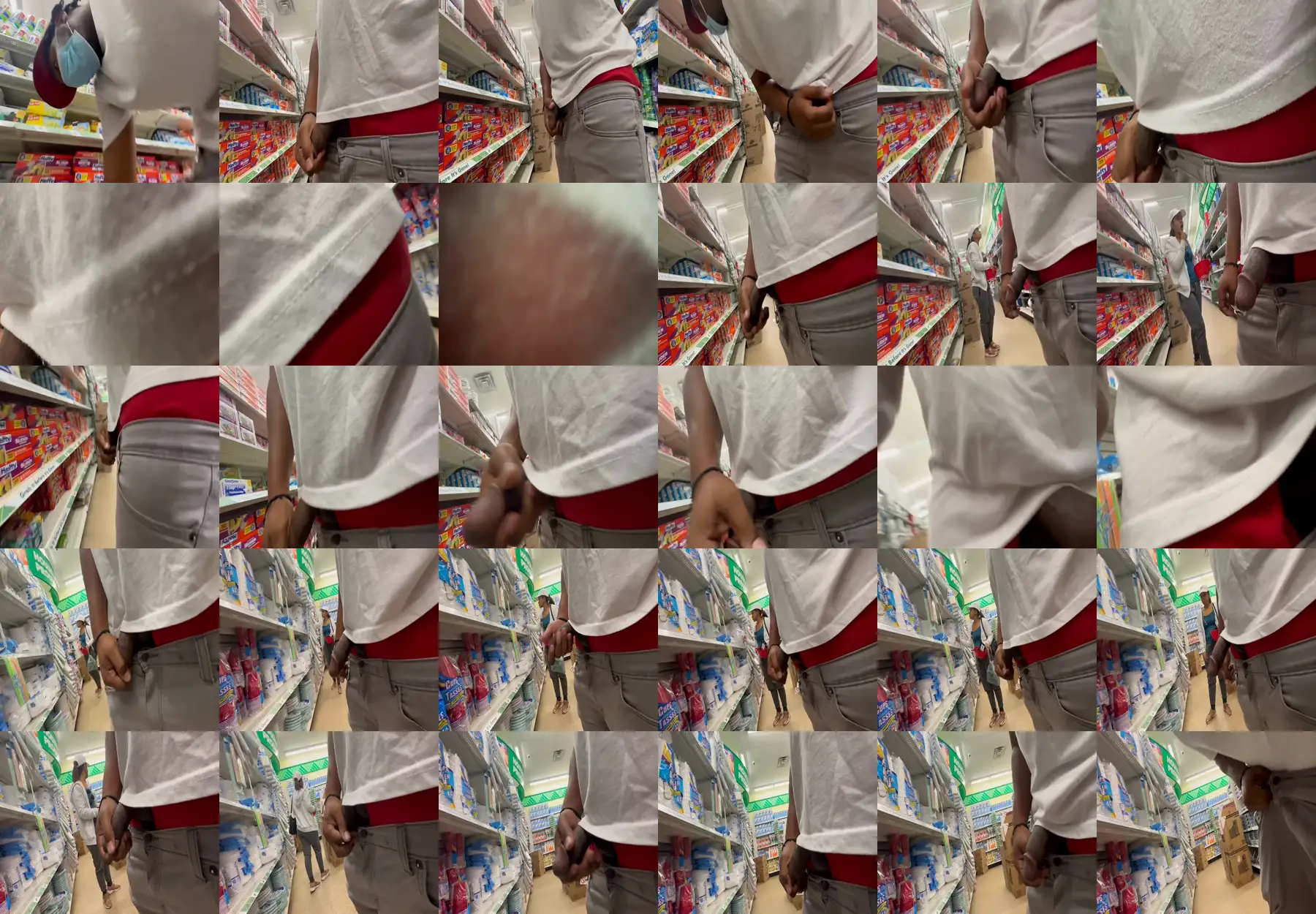 Big dick near the brunette, she saw it and liked it