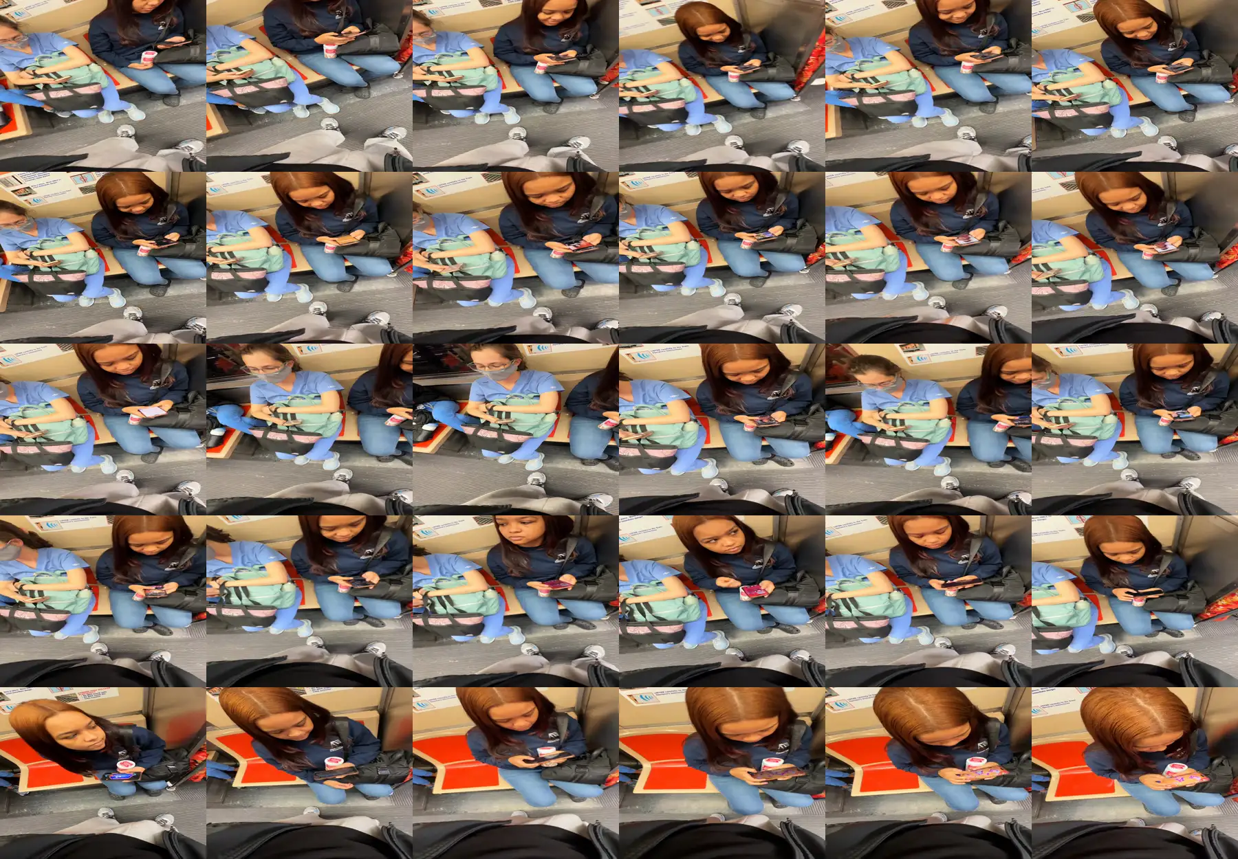 Part 1 - Brunette! The brunette Latina stared at the bulge; she liked it