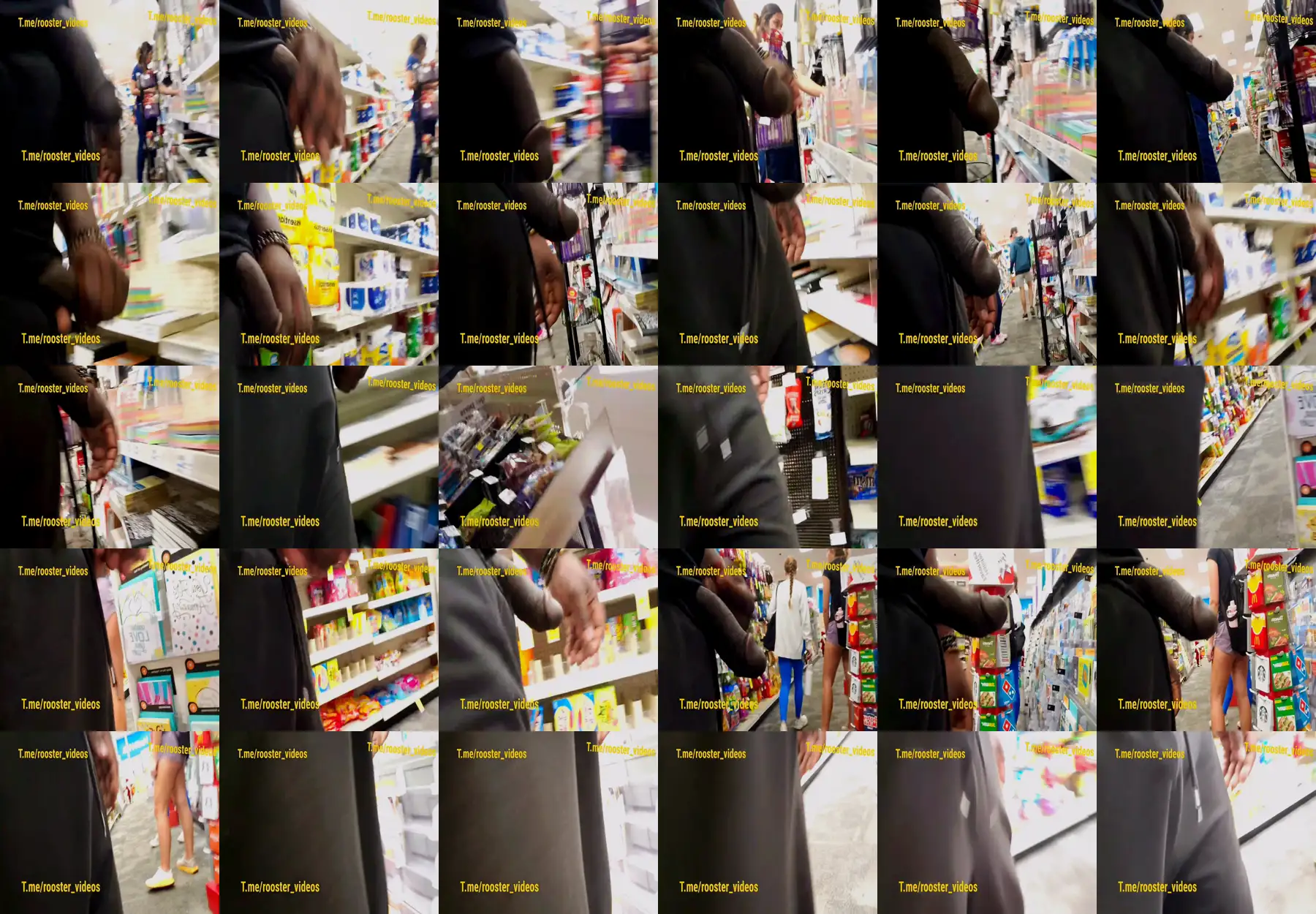 Hot big ass in the store and black cock outside