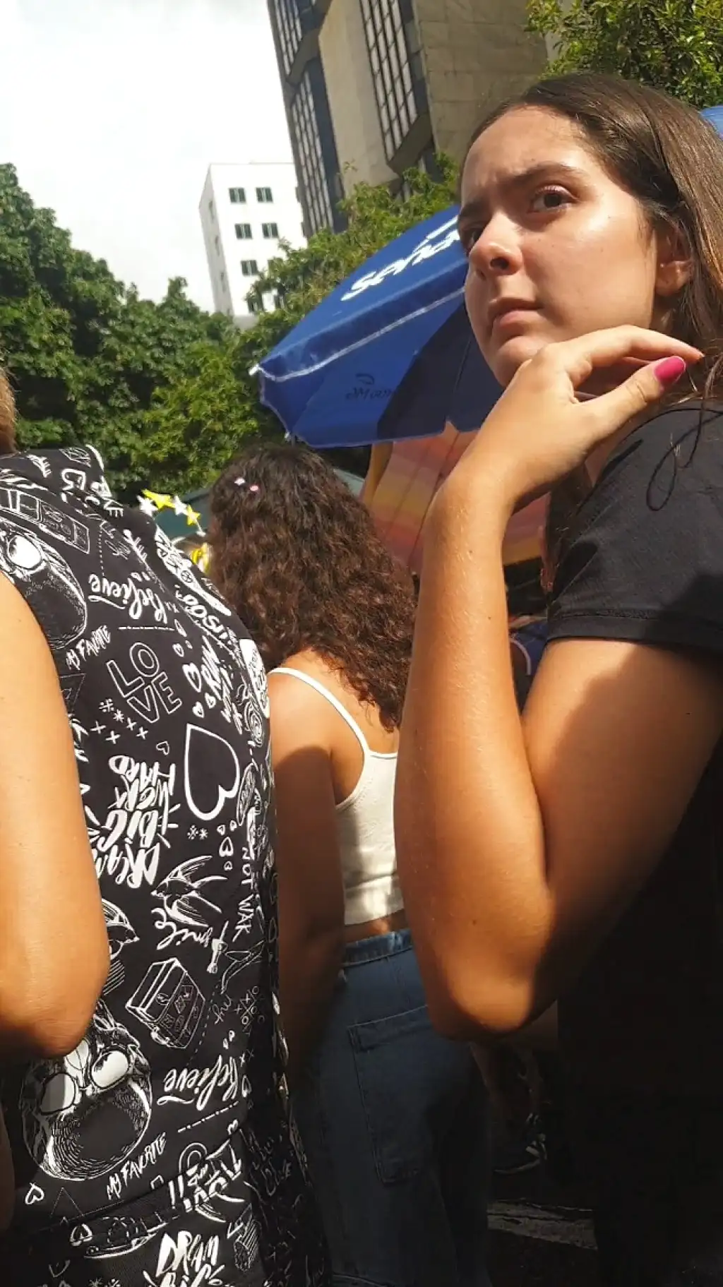Hot Latina suspicious at Carnival