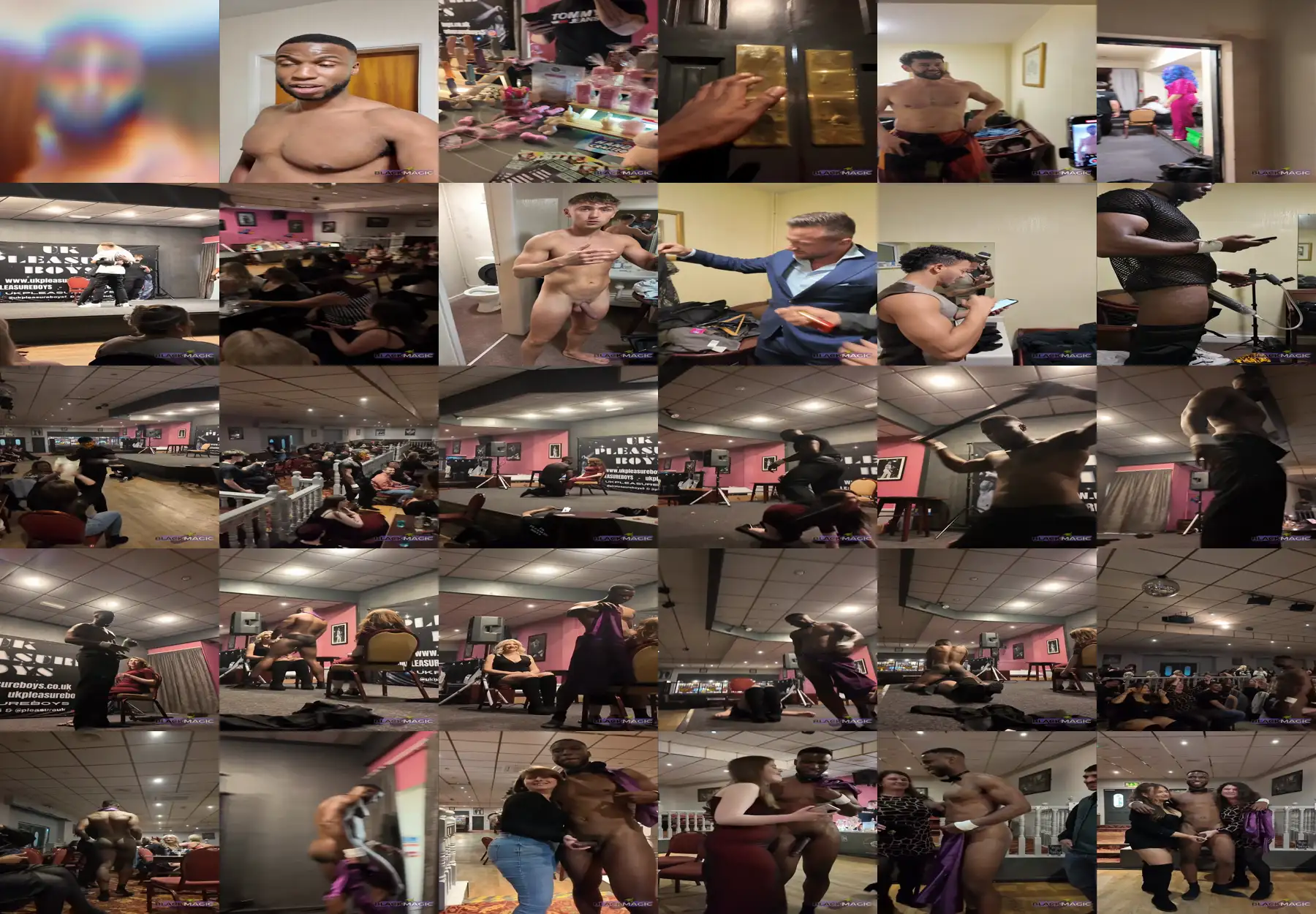 Another event and naughty girls taking pictures with BBC