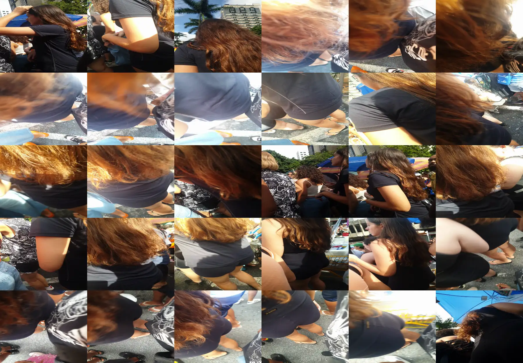 Hot Latina suspicious at Carnival