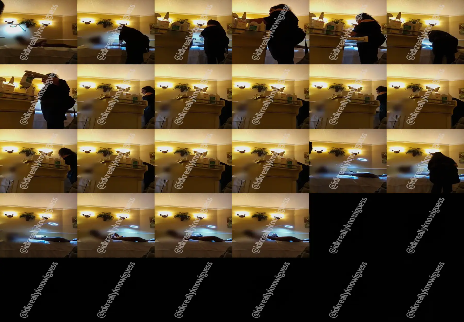 Damn! Waxing with a chubby girl, in the end she didn't want to but let the customer jerk off, great conversation