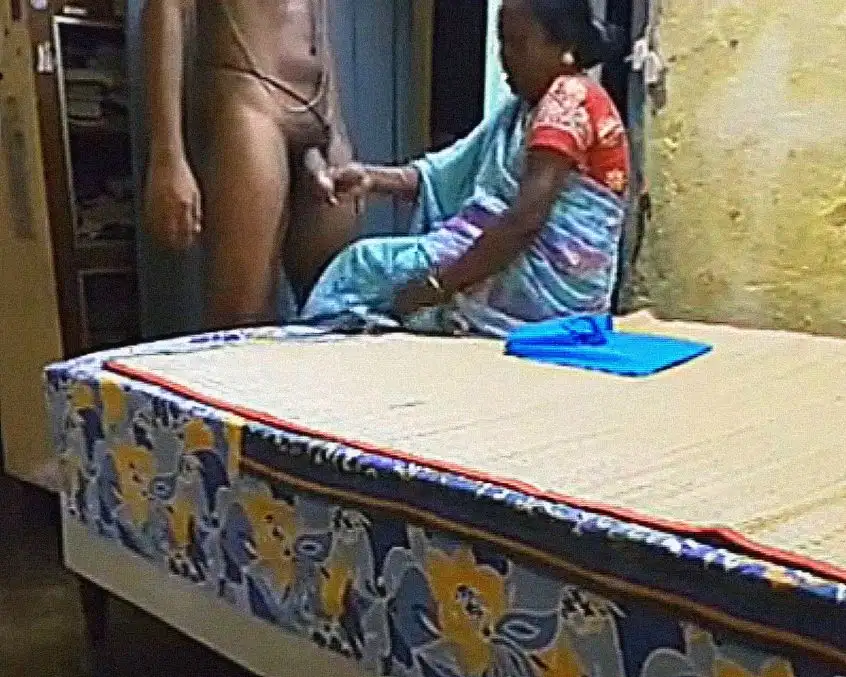 Part 4 - Finally! Aunt India helping her nephew jerk off