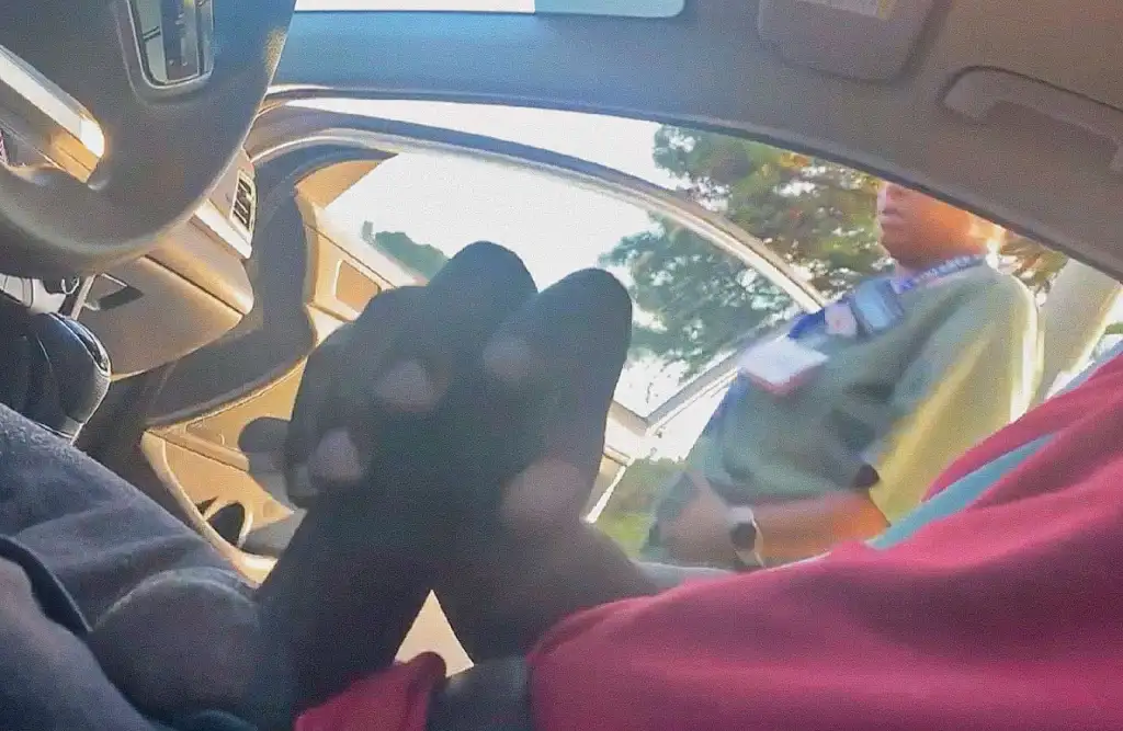 Hitchhiking for ebony aunt