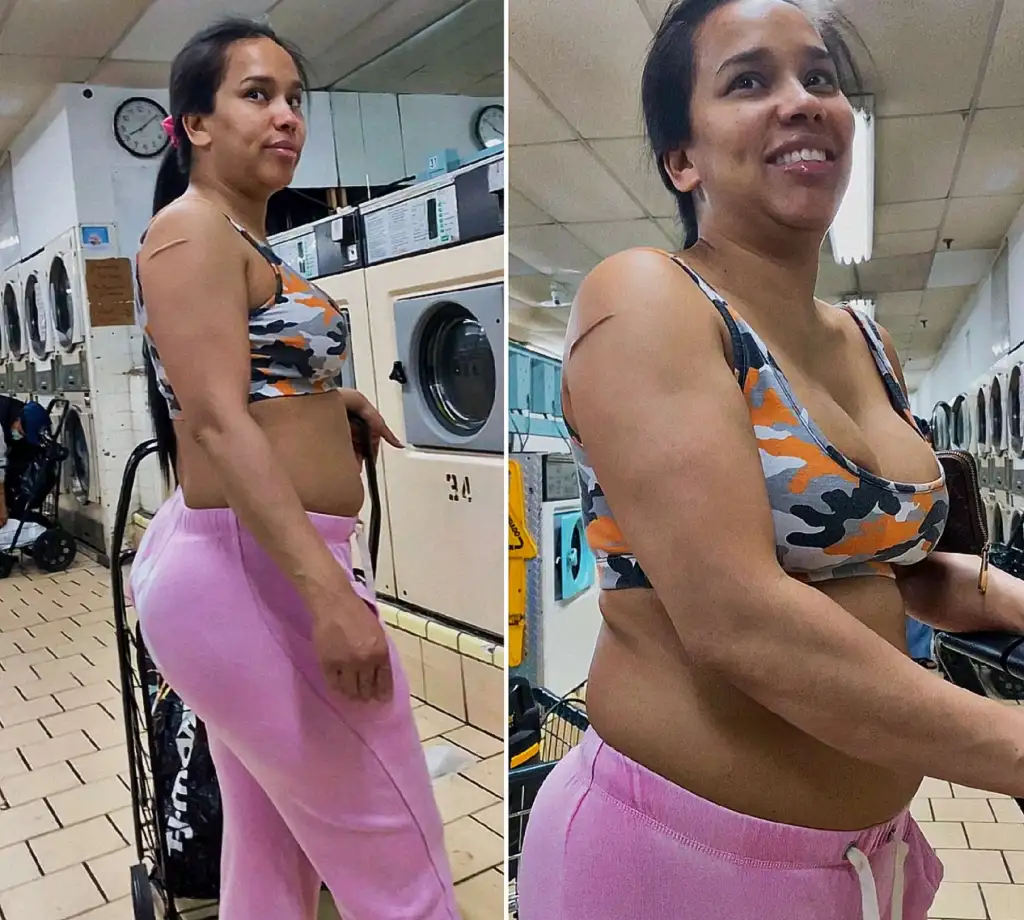 Huge Latina ass in the laundry room 