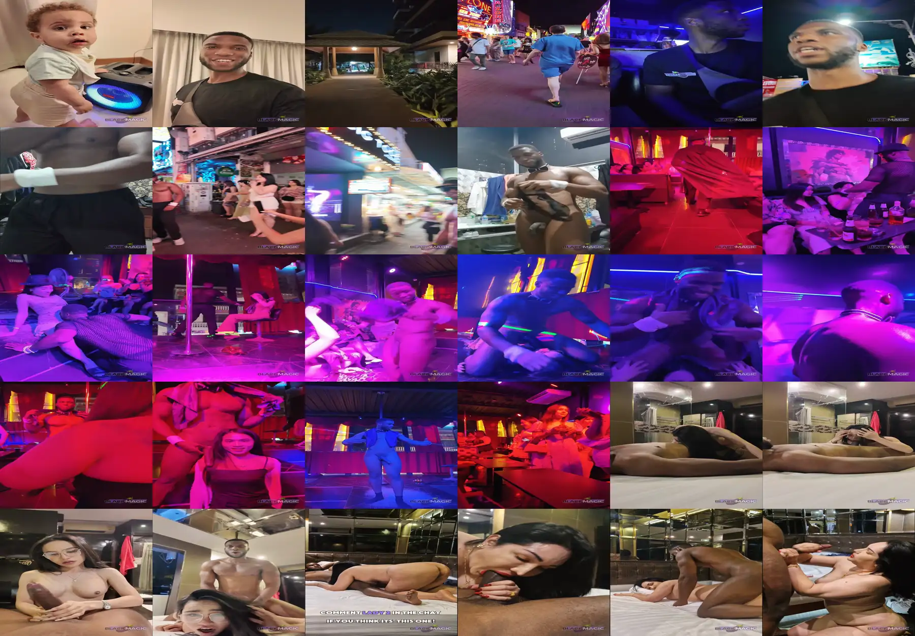 All over Asia, Asian women couldn't resist the sight of that huge black cock