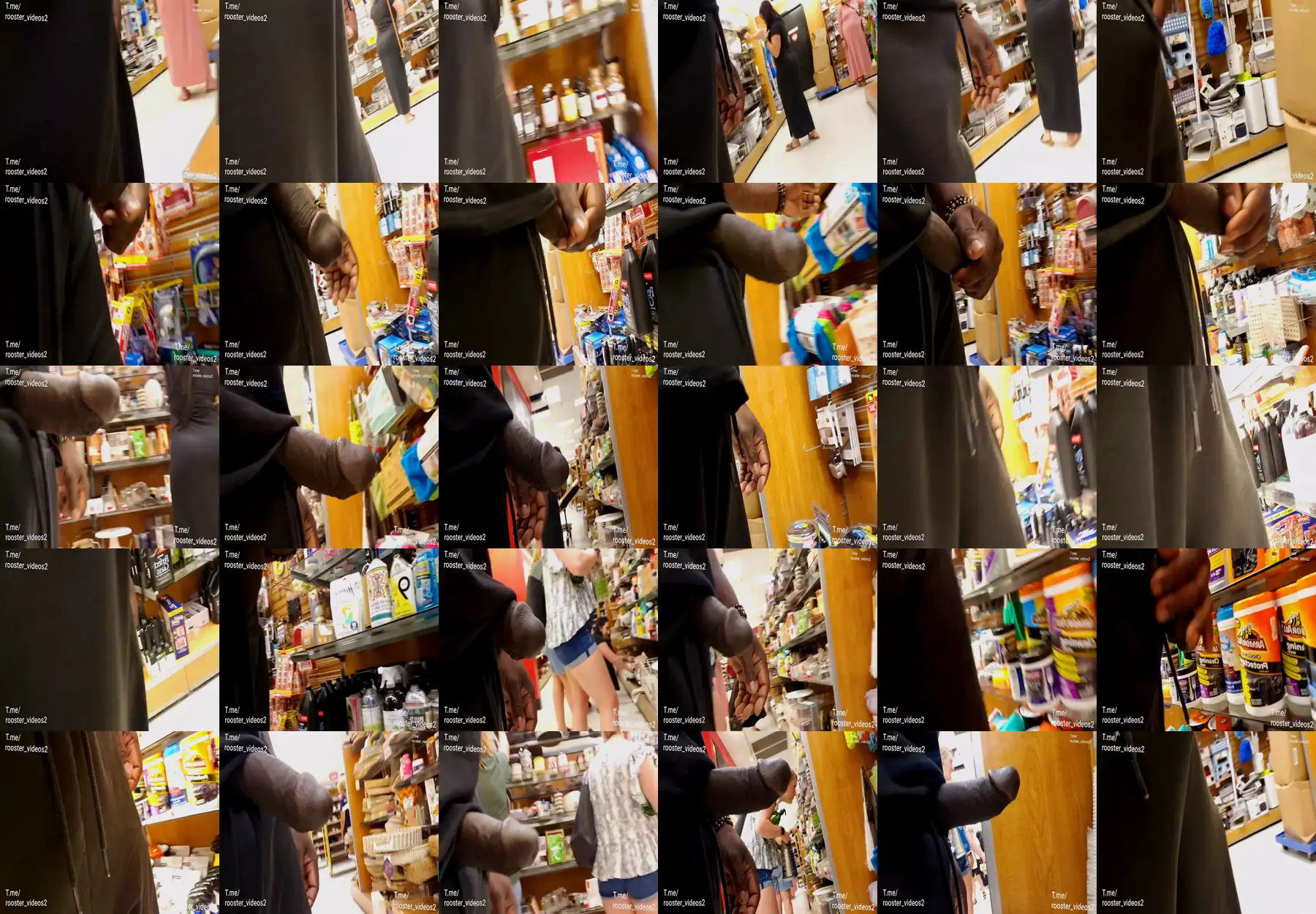 Two hot blondes at the store