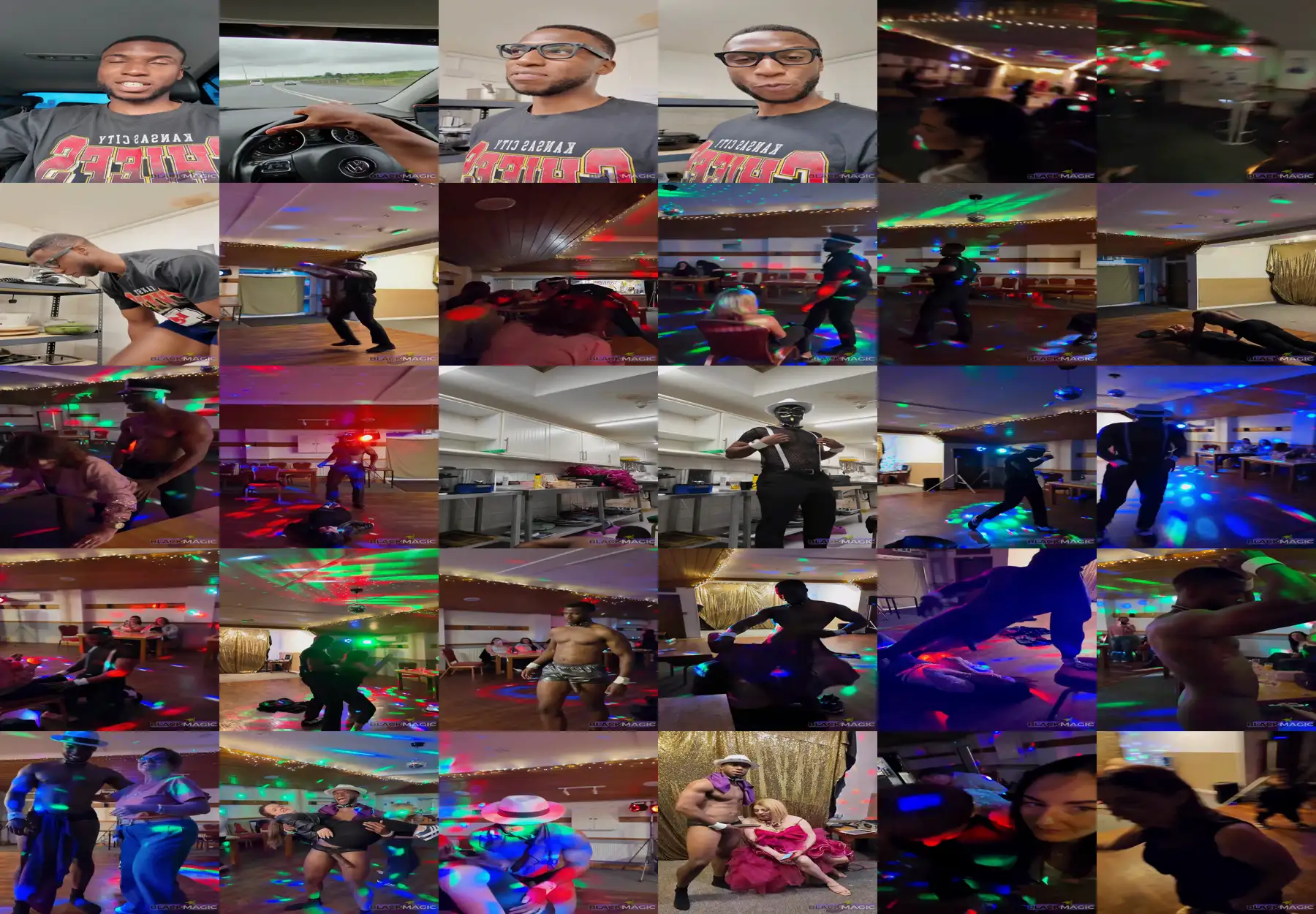 Private party with the girls! They loved the huge black cock