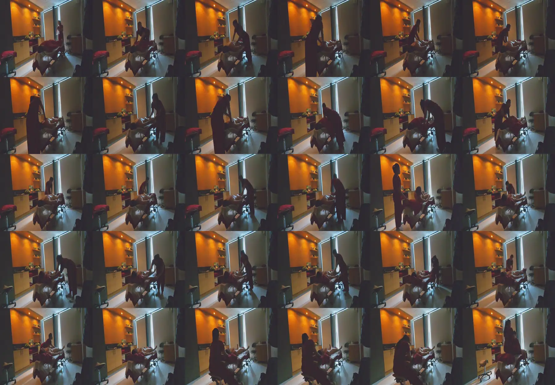 Thai massage, and the masseuse said I could jerk off 