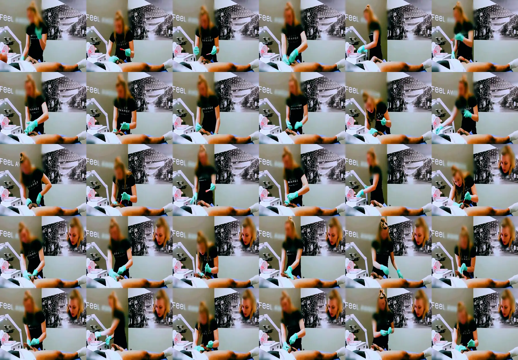 Huge dick waxing with sexy blonde